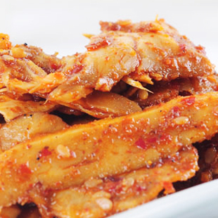  金冠四川特产 品品烧烤味牛板筋(40g) 店主最爱吃辣 爽到乐翻天