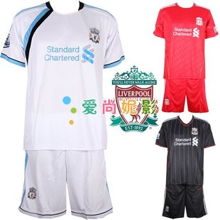 Liverpool Football shirts with short sleeves Red Army team football clothes suit children's football game clothing clothes