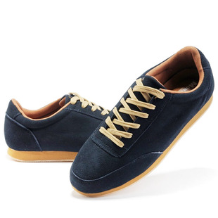  春秋男鞋子英伦韩版潮鞋日常男士休闲鞋男真皮时尚潮流板鞋低帮鞋