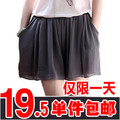 2012夏季雪纺裙裤半身裙短裙蓬蓬裙子百褶裙高腰裙打底裙大码裤裙