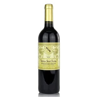  特价红酒 原装进口 正品 法国天使堡干红AOC葡萄酒 750ml