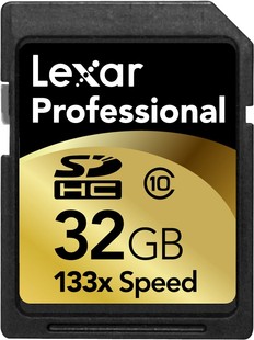 Lexar 雷克沙 Professional 专业级  SD存储卡（32GB、Class10、133X）