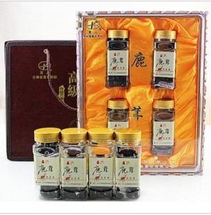  【天猫正品】高人牌鹿茸  玻璃礼盒装 满两盒送一瓶