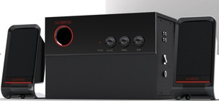 金桥 TF-830 电脑多媒体音箱 2.1低音炮 木质
