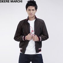 【5151m】DEERE MARCHI 英伦立领时尚大方夹克外套DM6075