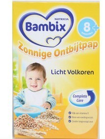  新版荷兰牛栏宝宝辅食婴儿谷物营养米糊米粉8个月+ 富含维生素