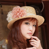 Essential hat Japanese lace hat female sun hat beach summer sun hat
