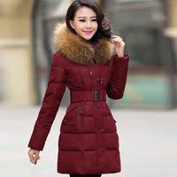 炫狮从芭2013新<em>女士羽绒服</em>女款中<em>长款</em>奢华大