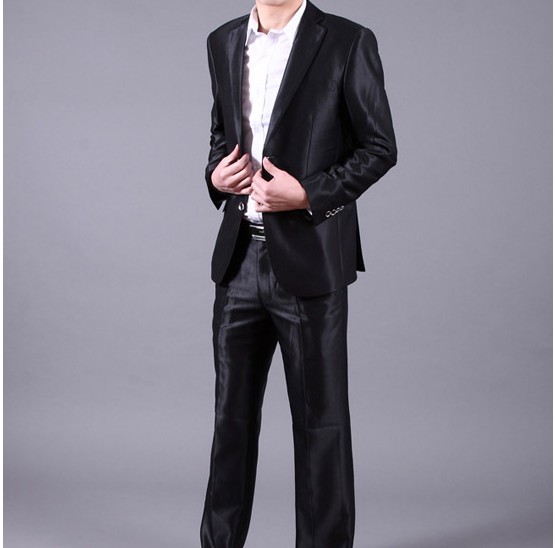 黑亮面西装 韩版修身礼服外套 裁缝店做衣服 服装定制 可来图在类目 个性定制/设计服务/DIY, 服饰箱包定制, 服装定制, 工作服/校服/商务服定制中 - 来自Buy2taobao.com提供专业的淘宝代购服务