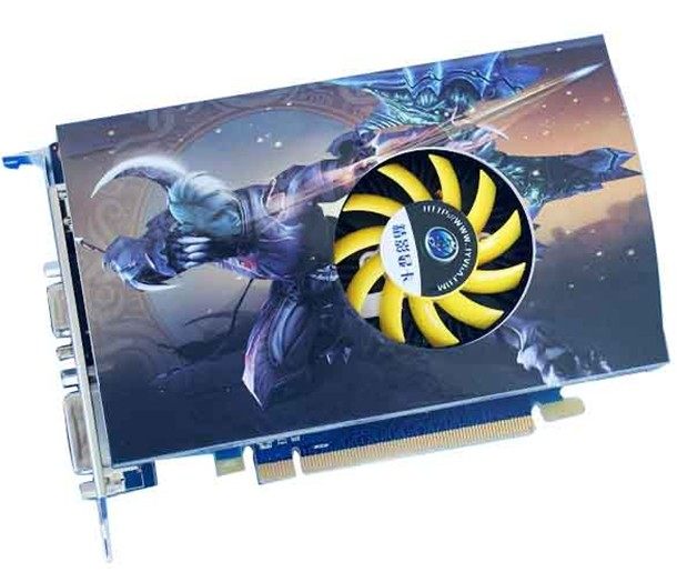商城正品精影 HD6570 GDDR5 高频独立显卡强悍480管DX11主流特效