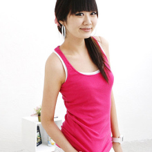 2012夏装显瘦背心 女士打底背心 纯色纯棉背心女款小背心工字背心