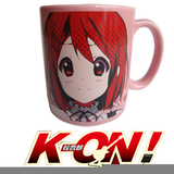 动漫周边 K-ON！樱高轻音部 定制版马克杯 四色入之樱花粉
