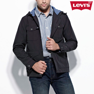  Levi's 男款连帽夹克外套 原价1299 71357-0001