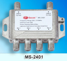 佳讯多路切换开关二进四出MS-2401(2进4出切换开关)