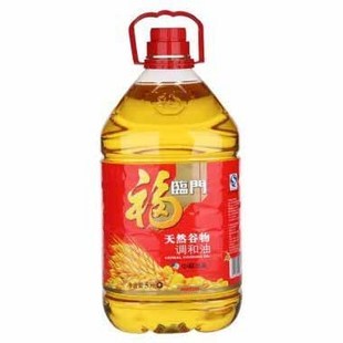  福临门谷物调和油5L正品好产品中粮划算实惠郑州三环内订单满百送