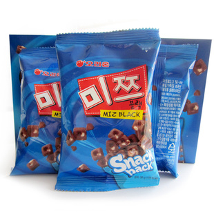  韩国进口食品 好丽友麦香棋子饼干 巧克力饼干 脆米饼干/38g