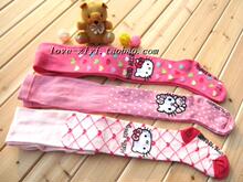 爆款 正品hello kitty 儿童连裤袜 打底裤 打底袜 儿童袜子公主袜
