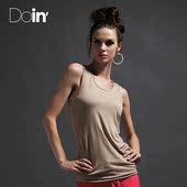 Brand sale Doin printed solid color invincible wild essential vest T / solid color new