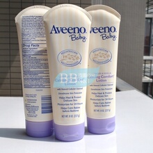特价 北美产 Aveeno 天然燕麦薰衣草味安眠镇静缓润肤乳227g现货