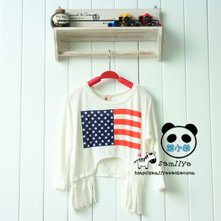 『萌小幼』新款 欧美风潮范休闲 百搭 超柔软流