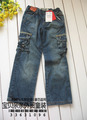 秋冬精品!ZARA 旗下skhuaban 男大童 多袋 超酷牛仔裤 130-170