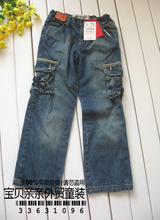 秋冬精品!ZARA 旗下skhuaban 男大童 多袋 超酷牛仔裤 130-170