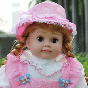 包邮送礼美业双语音对话超级逗逗智能娃娃 摸