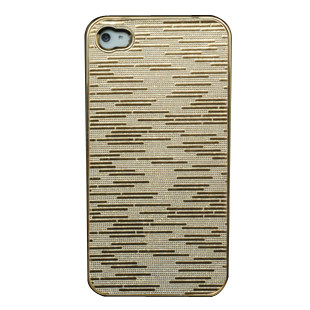 Apple iphone 4 mobile phone golden color display shell   