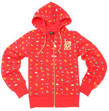 2011年秋季李宁女子<em>开衫连帽</em>卫衣awdf436-1|