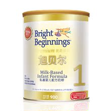 旭贝尔 美国原装进口婴儿奶粉900克 0-12月/一段 接近母乳不上火