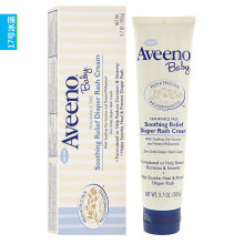 美国医生推荐Aveeno Baby天然燕麦婴幼儿尿布疹舒缓膏护臀霜105g