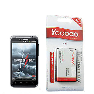 YOOBAO HTC Merge <span class=H>mytouch</span> <span class=H>4G</span> Thunderbolt霹雳 <span class=H>4G</span> S610D 电池