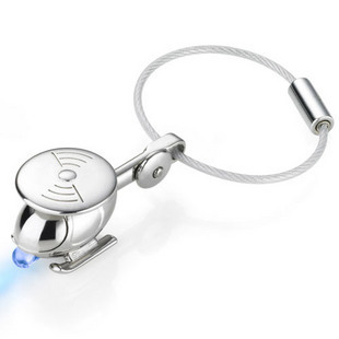 德国Troika直升飞机钥匙扣 LED小电筒 情人节