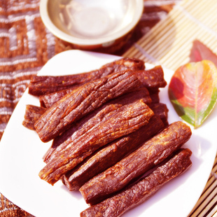  牛肉干 内蒙古特产零食 草原旭日朵兰风干牛肉干250g 特价2袋包邮