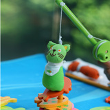 优木 小猫钓鱼 手眼协调 亲子游戏 钓鱼比赛 环保安全 馈赠佳选
