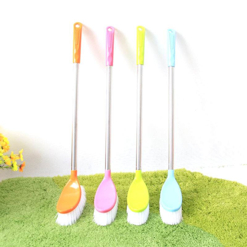 SHUNMEI Stainless steel Long handle Bristles Toilet brush Cleaning brush durable Elbow originality fashion householdin the Family/Personal Cleaning Tools , Sanitary appliances/Bathroom accessories , Toilet/Toilet brush category - from Buy2taobao.com to provide professional Taobao agent buy service
