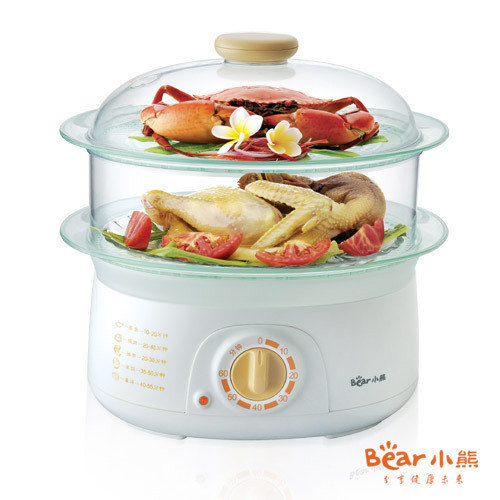 包邮 Bear/小熊 DZG-303 电蒸锅 电蒸笼 双层容量 正品[JE73]