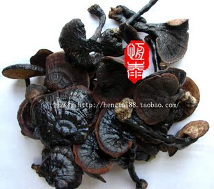  恒泰参茸 极品野生黑灵芝灵芝片 正品野生 好货不怕样子丑 包邮！