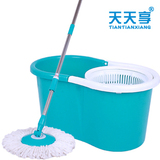 母亲节天天享双驱动旋转拖把正品 好神拖平板 拖布墩布4棉头包邮