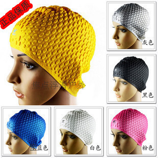 Genuine Whale male female silica gel Long waterproof The bulk of the hair Swimming cap swimming cap male Women's Swimming Capin the Sports/Yoga/Fitness/Fans supplies , Swim , Caps category - from Buy2taobao.com to provide professional Taobao agent buy service