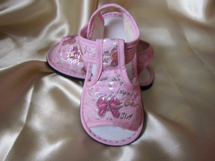  035儿童凉鞋男童女童老北京宝宝凉鞋宝宝手工布鞋绣花鞋学步鞋子