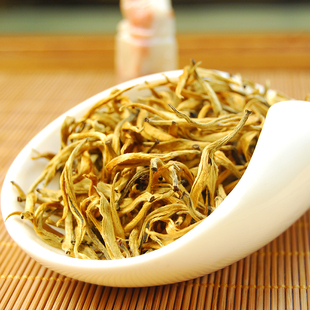  包邮古洱园 云南滇红茶 金丝滇红茶金芽特级 茶叶特价