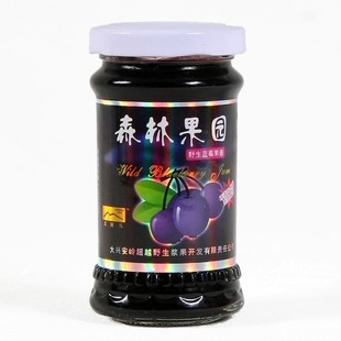  蓝莓果酱 超越野生蓝莓 森林果园 大兴安岭特产 170g/6件包邮