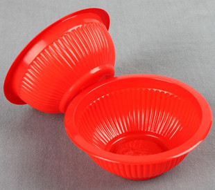 Marry wedding products genuine red Bowl/345ML Bowl/Bowl/plastic Bowl at once and 20 95g
