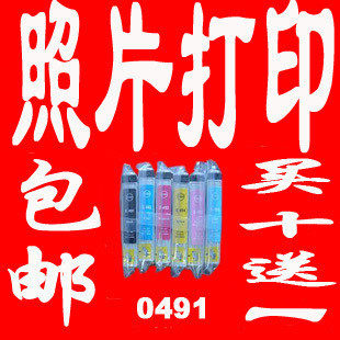 打照片首选 买10送1 兼容爱普生 R210R230墨盒T0491
