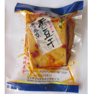  北京特产 老北京小吃 御食园香豆干 烧烤味 200克