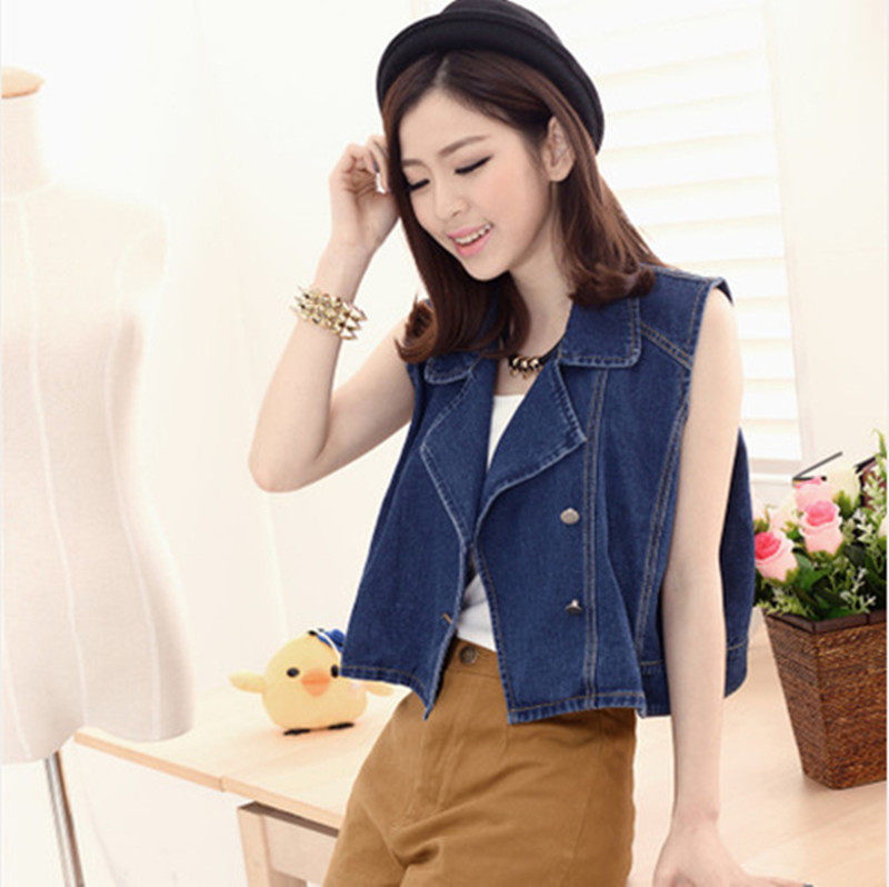 <em>大码</em>宽松<em>牛仔马甲</em> : <em>大码</em>宽松<em>牛仔马甲</em>图片及搭