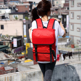 韩国双肩背包韩版学生书包新款男女旅行背包潮包袋FUCT正品包邮