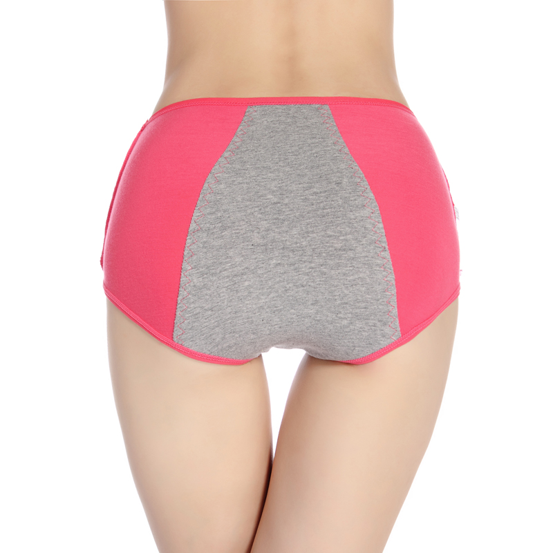 生理裤经期中腰防漏生理期内裤女 莫代尔中腰