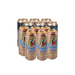  德国原装进口修士啤酒 烈性啤酒+黄啤酒12听装组合装 包邮